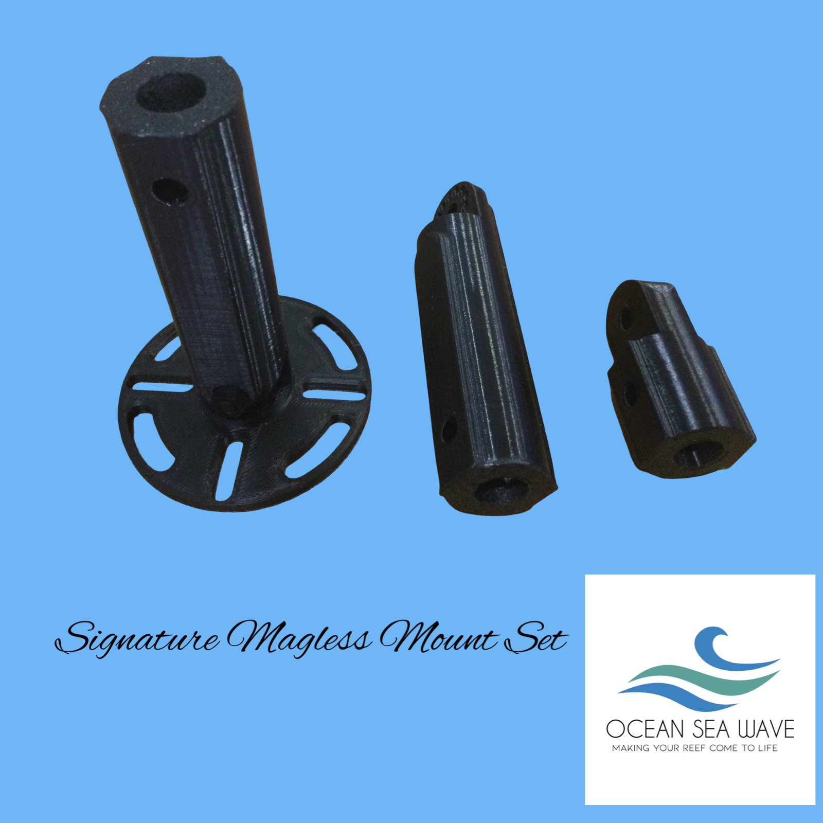 Jaboa/ Jecod Fixed Depth drive shafts complete with adjustable Magless mount with 4x nylon screws . - Image 2